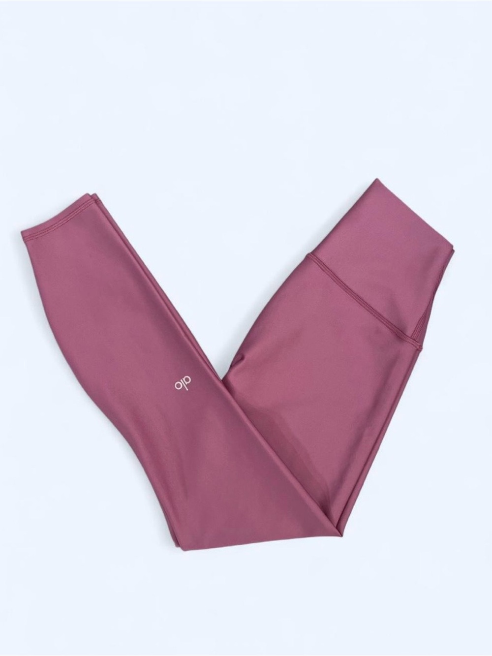 Alo Yoga 7/8 High-Waist Airlift Leggings Pink Wild Rose activewear yoga Pilates
